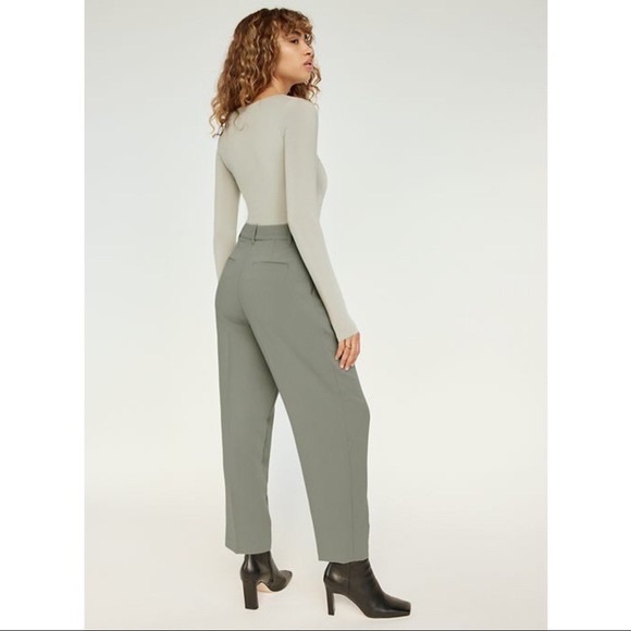 Aritzia Wilfred Dress Pants (Basalt Grey) 💕 - Picture 2 of 3